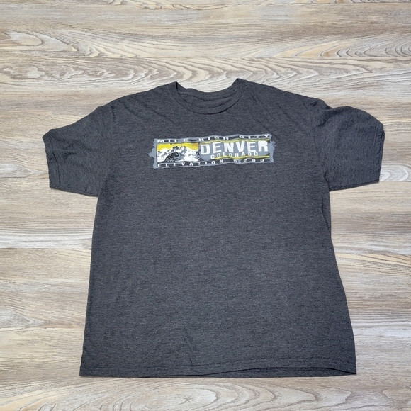 Denver Colorado Shirt Size Large gray - Picture 5 of 5
